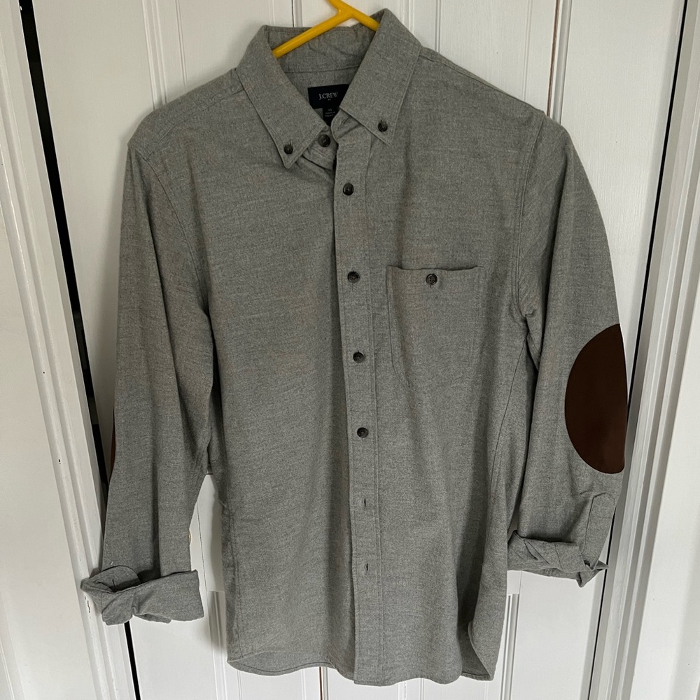 J Crew button-up, thick cotton